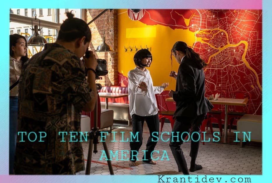 Top ten film schools in the USA