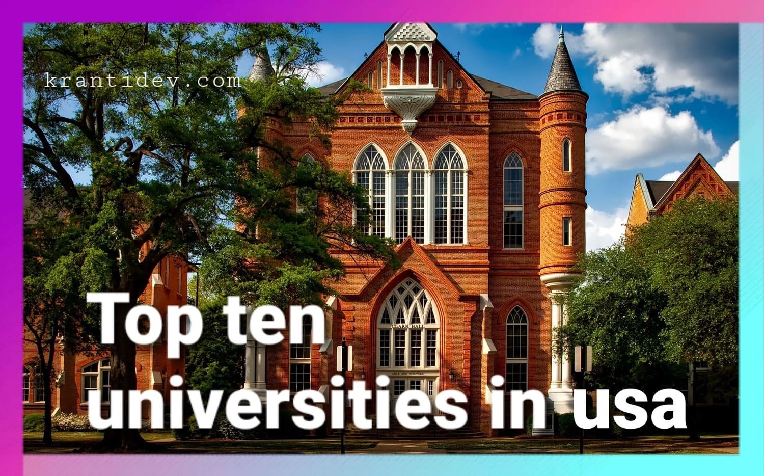 Top ten universities in the USA